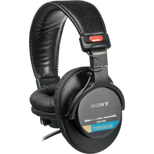 Sony MDR-7506 Circumaural Closed-Back Professional Monitor Headphone